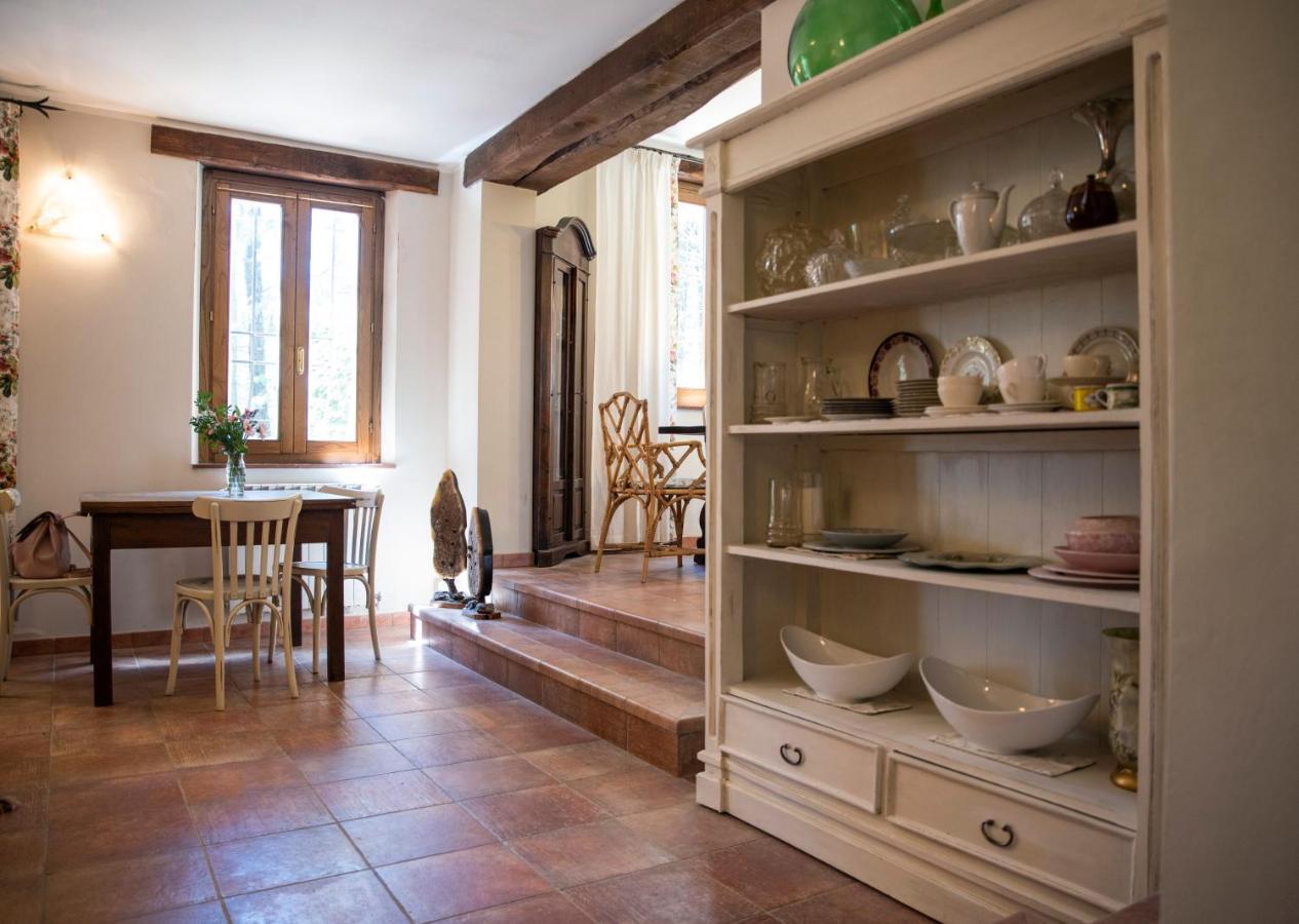 Podere Mocai - Cottage Nel Bosco Montieri Dış mekan fotoğraf
