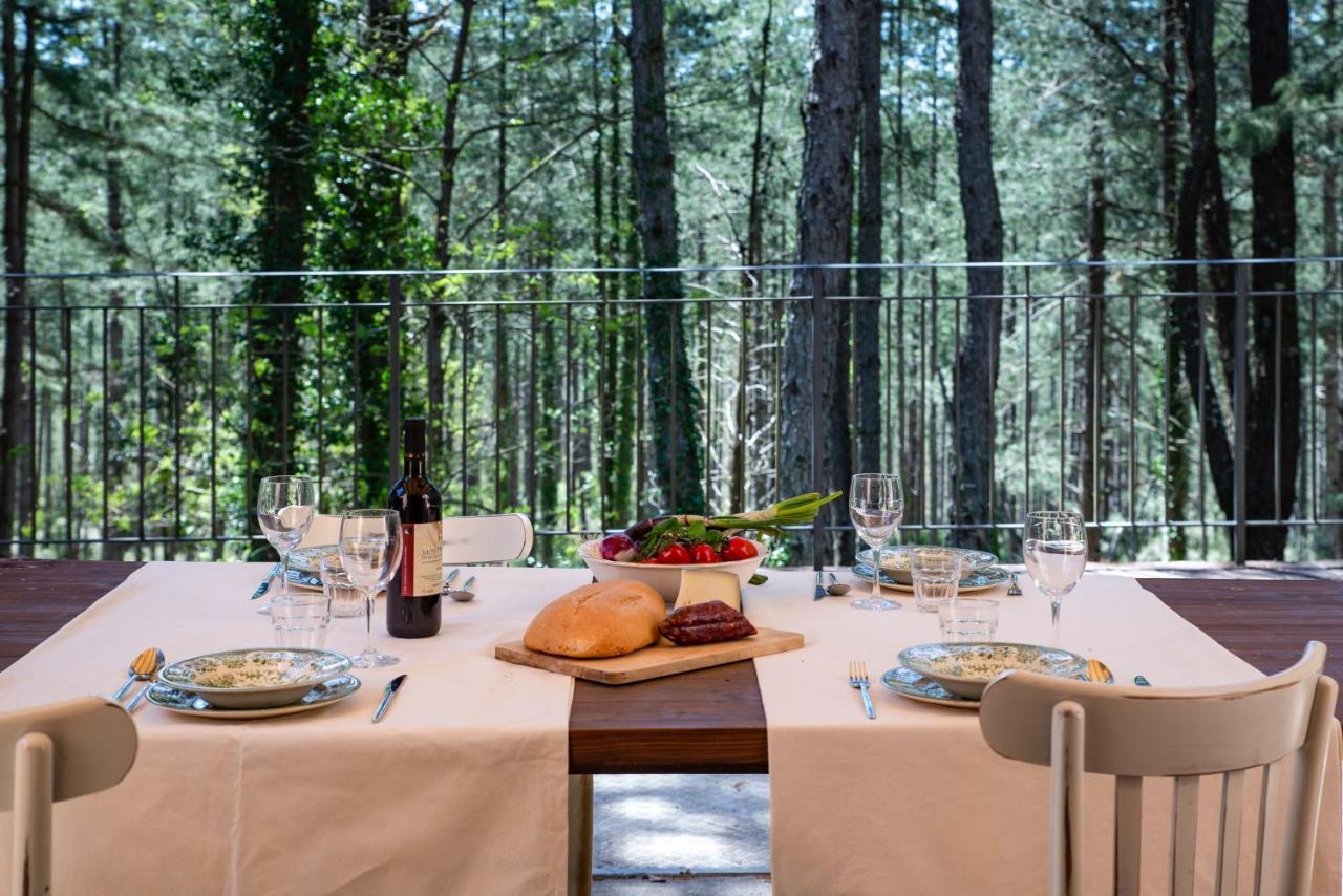 Podere Mocai - Cottage Nel Bosco Montieri Dış mekan fotoğraf