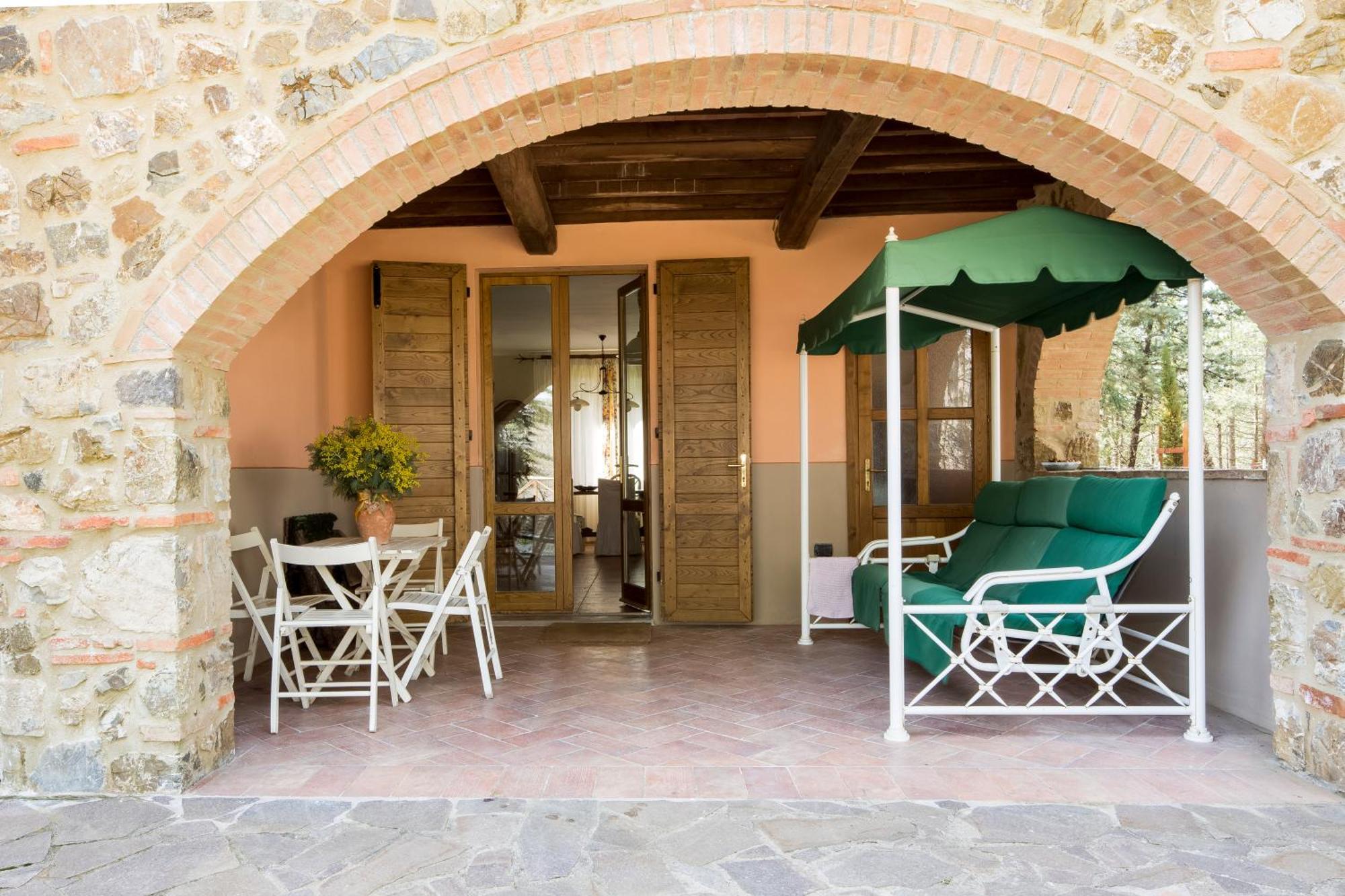 Podere Mocai - Cottage Nel Bosco Montieri Dış mekan fotoğraf